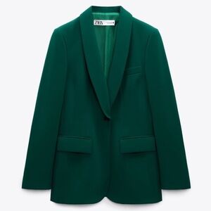 Zara Dark Green Blazer XS